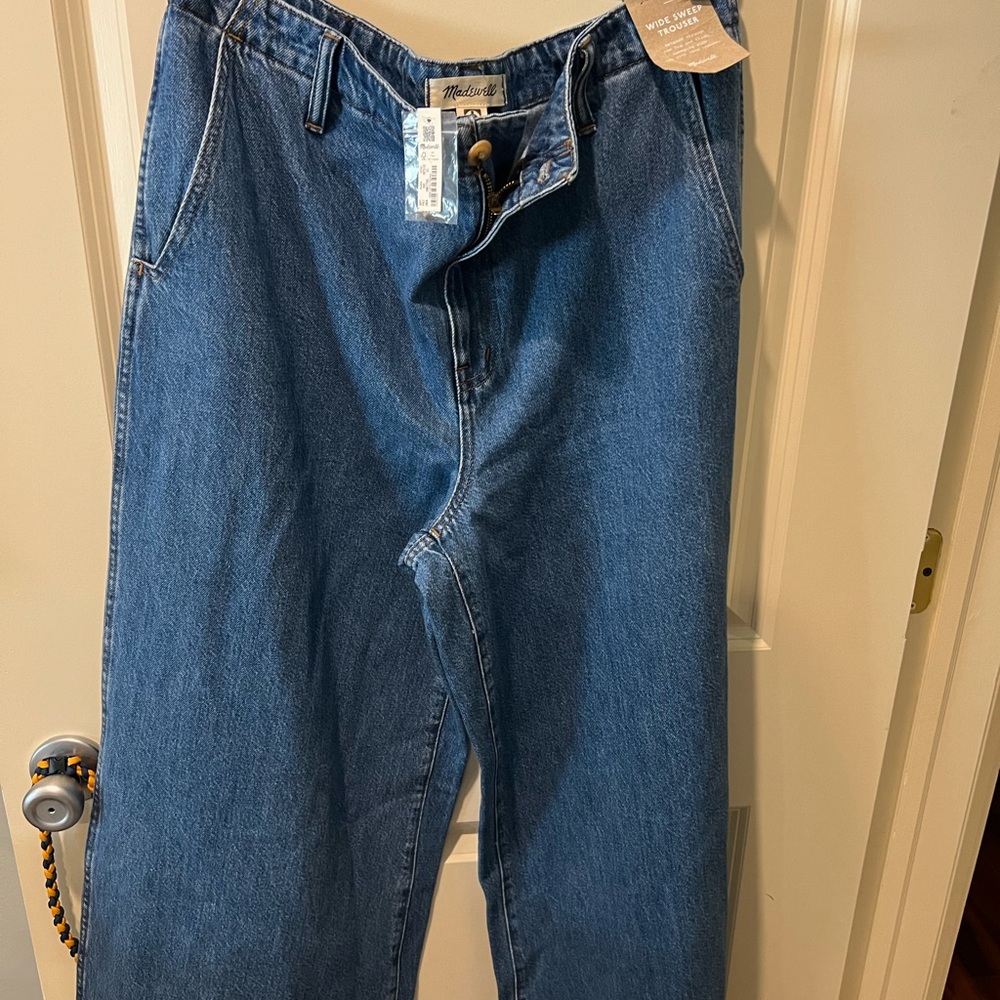 Madewell wide sweep trouser